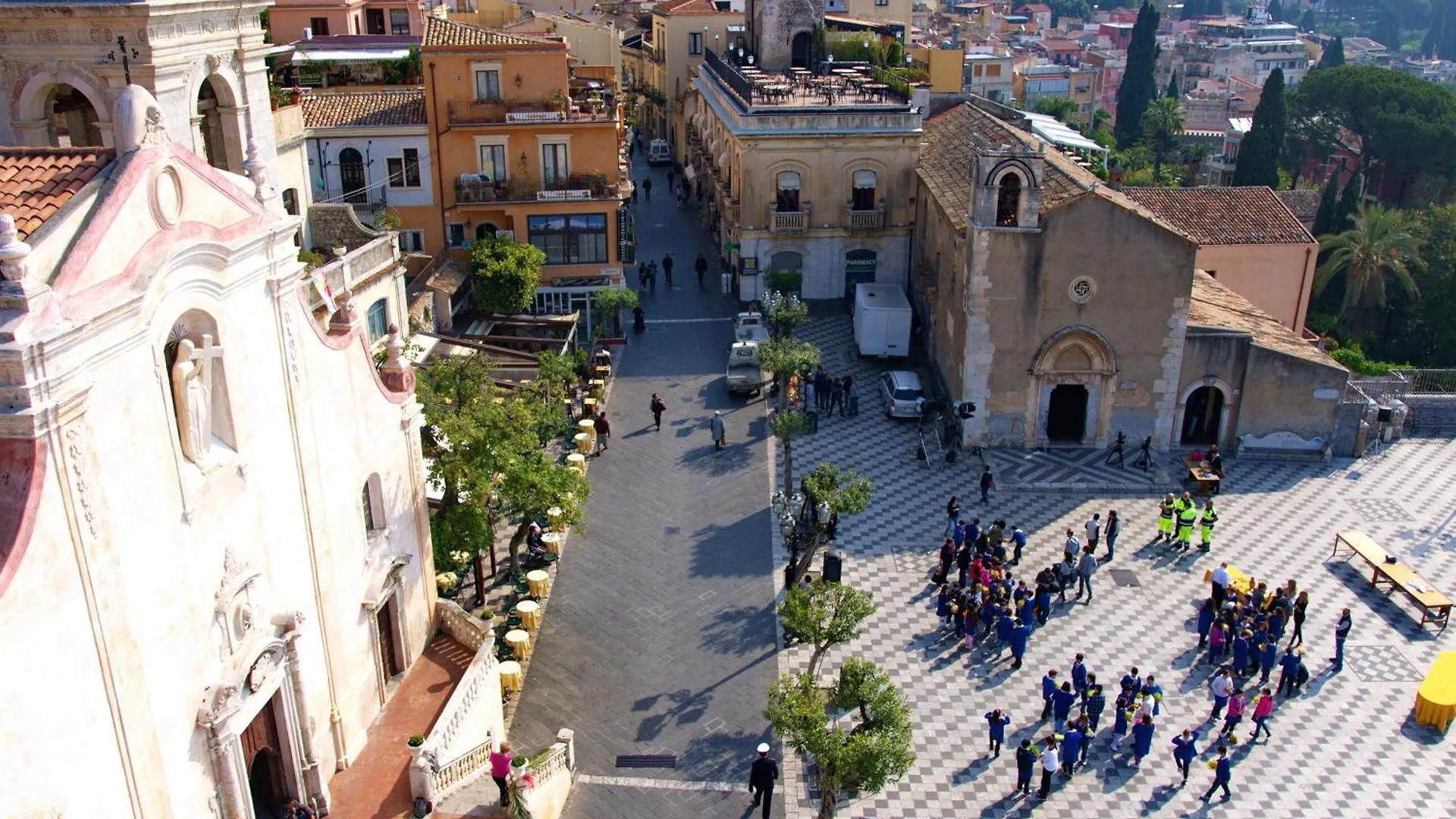 Hotel Vello D'Oro Taormina 3*,  İtalya